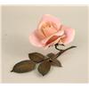 Image 7 : AN ASSORTMENT OF PORCELAIN FLOWERS