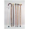 Image 1 : A GROUP OF WALKING STICKS AND CANES
