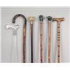 Image 2 : A GROUP OF WALKING STICKS AND CANES