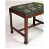 Image 3 : A GEORGE III-STYLE NEEDLEWORK UPHOLSTERED STOOL