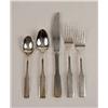 Image 1 : A TOWLE SILVER-PLATED PARTIAL FLATWARE SERVICE