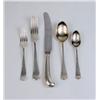 Image 1 : A ROBERTS AND SELK, SHEFFIELD ENGLAND SILVER-PLATED PARTIAL FLATWARE SERVICE IN THE "HANOVERIAN" PAT