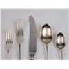 Image 3 : A ROBERTS AND SELK, SHEFFIELD ENGLAND SILVER-PLATED PARTIAL FLATWARE SERVICE IN THE "HANOVERIAN" PAT