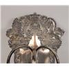 Image 3 : A PAIR OF ELABORATE SILVER ON COPPER THREE BRANCH CANDLE SCONCES