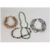 Image 1 : FOUR BEADED NECKLACES