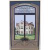 Image 1 : A FRAMED ACRYLIC ON CANVAS OF A VICTORIAN MANSION