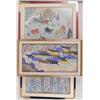 Image 1 : THREE CHINESE ANIMAL WATERCOLORS ON PAPER