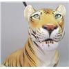 Image 3 : A LARGE PORCELAIN FIGURAL OF A SEATED TIGER