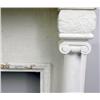 Image 5 : A NEOCLASSICAL-STYLE WHITE-PAINTED AND CARVED MANTLEPIECE