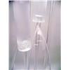 Image 2 : A SCULPTURAL LUCITE STAND OF CATTAILS