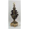 Image 3 : A PAIR OF LOUIS XVI-STYLE PATINATED-METAL AND MARBLE FIGURAL LAMPS
