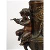 Image 7 : A PAIR OF LOUIS XVI-STYLE PATINATED-METAL AND MARBLE FIGURAL LAMPS