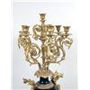 Image 15 : A FRENCH NEOCLASSICAL GILT BRONZE AND COBALT-BLUE PORCELAIN THREE-PIECE GARNITURE SET, F. BARBADIENN