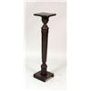 Image 3 : A BROWN-PAINTED BAMBOO SIDE TABLE