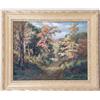 Image 1 : AN OIL ON CANVAS OF A FALL LANDSCAPE