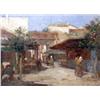 Image 2 : AN IMPRESSIONIST-STYLE OIL ON CANVAS OF A EUROPEAN MARKET SCENE