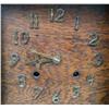 Image 2 : A STICKLEY-STYLE ARTS AND CRAFTS STAINED OAK MANTLE CLOCK