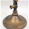 Image 2 : AN ARTS AND CRAFTS PATINATED BRONZE DESK LAMP WITH MICA SHADE