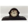 Image 2 : AN EBONIZED MANTLE CLOCK ON AN EASTLAKE-STYLE SHELF