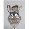 Image 3 : AN S. KIRK AND SON STERLING SILVER ALL-OVER REPOUSSE PATTERN FOOTED CREAM JUG AND OPEN SUGAR BOWL