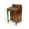 Image 1 : A VICTORIAN INLAID WALNUT DAVENPORT DESK