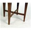 Image 3 : A CONTINENTAL WALNUT MARBLE TOP SIDE TABLE