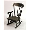 Image 1 : AN AMERICAN HITCHCOCK-STYLE STENCILED ROCKING CHAIR