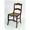 Image 1 : A PAIR OF VICTORIAN GRAIN-PAINTED CANE-SEAT SIDE CHAIRS
