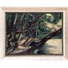 Image 1 : AN OIL ON CANVAS OF AN IMPRESSIONIST-STYLE RIVERSCAPE