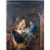 Image 2 : A FRAMED OIL ON BOARD GENRE SCENE