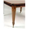 Image 2 : A SQUARE MAHOGANY LIBRARY TABLE