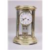 Image 2 : A FRENCH BRASS MANTEL CLOCK