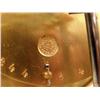 Image 8 : A FRENCH BRASS MANTEL CLOCK