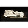 Image 2 : A DAUM FROSTED-TO-CLEAR GLASS "LIMOUSINE IMPERIALE" AUTOMOTIVE SCULPTURE