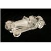 Image 2 : A DAUM FROSTED-TO-CLEAR GLASS "JAGUAR" AUTOMOTIVE SCULPTURE