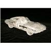 Image 1 : A DAUM FROSTED-TO-CLEAR GLASS "CORVETTE STINGRAY" AUTOMOTIVE SCULPTURE
