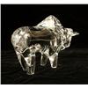 Image 3 : A DAUM COLORLESS GLASS BULL