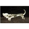 Image 2 : A DAUM COLORLESS GLASS DACHSHUND