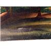 Image 2 : AN OIL ON CANVAS DEPICTING A ROMANTICIZED VIEW OF STORM KING MOUNTAIN FROM NEWBURGH, NEW YORK, ATTRI