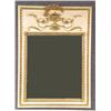 Image 2 : A NEOCLASSICAL-STYLE CREAM-PAINTED AND PARCEL-GILT-DECORATED MARBLE TOP CONSOLE TABLE