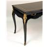 Image 2 : A LOUIS XVI-STYLE BRASS-MOUNTED LEATHER-TOP BUREAU PLAT