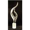 Image 1 : A LIVIO SEGUSO BLOWN AND POLISHED GLASS SCULPTURE
