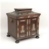 Image 1 : A MOTHER-OF-PEARL-INLAID JEWEL CASKET