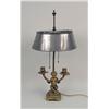 Image 2 : A PAIR OF NEOCLASSICAL GILT METAL FIGURAL CANDLESTANDS