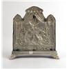 Image 8 : A GERMAN SILVER-PLATED OIL LAMP MENORAH