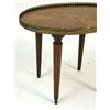 Image 2 : A LOUIS XVI-STYLE MARQUETRY-INLAID SIDE TABLE