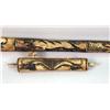 Image 3 : AN INDONESIAN NAGA-FORM CARVED BONE BLOWGUN