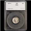 Image 4 : ***Auction Highlight*** 1942/1-d Mercury Dime 10c Graded ms64 FSB By SEGS (fc)