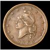 Image 2 : 1863 Liberty Cap Civil War Token F-10-312A 1c Grades Choice AU/BU Slider