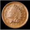 Image 2 : 1863 Indian Civil War Token 1c Grades Select Unc BN
